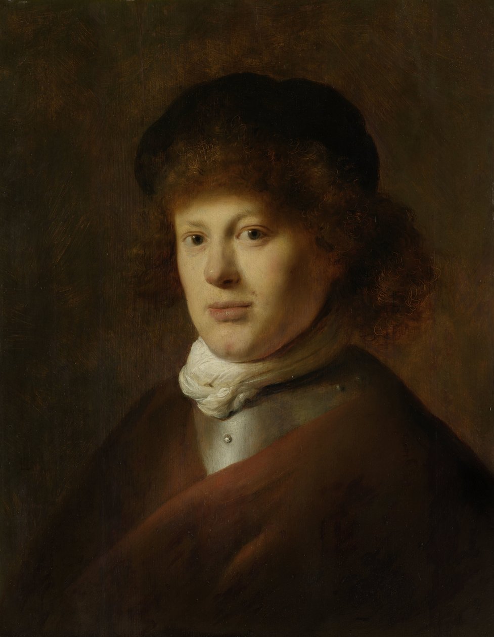 Retrato de Rembrandt van Rijn
Retrato de Rembrandt de Jan Lievens