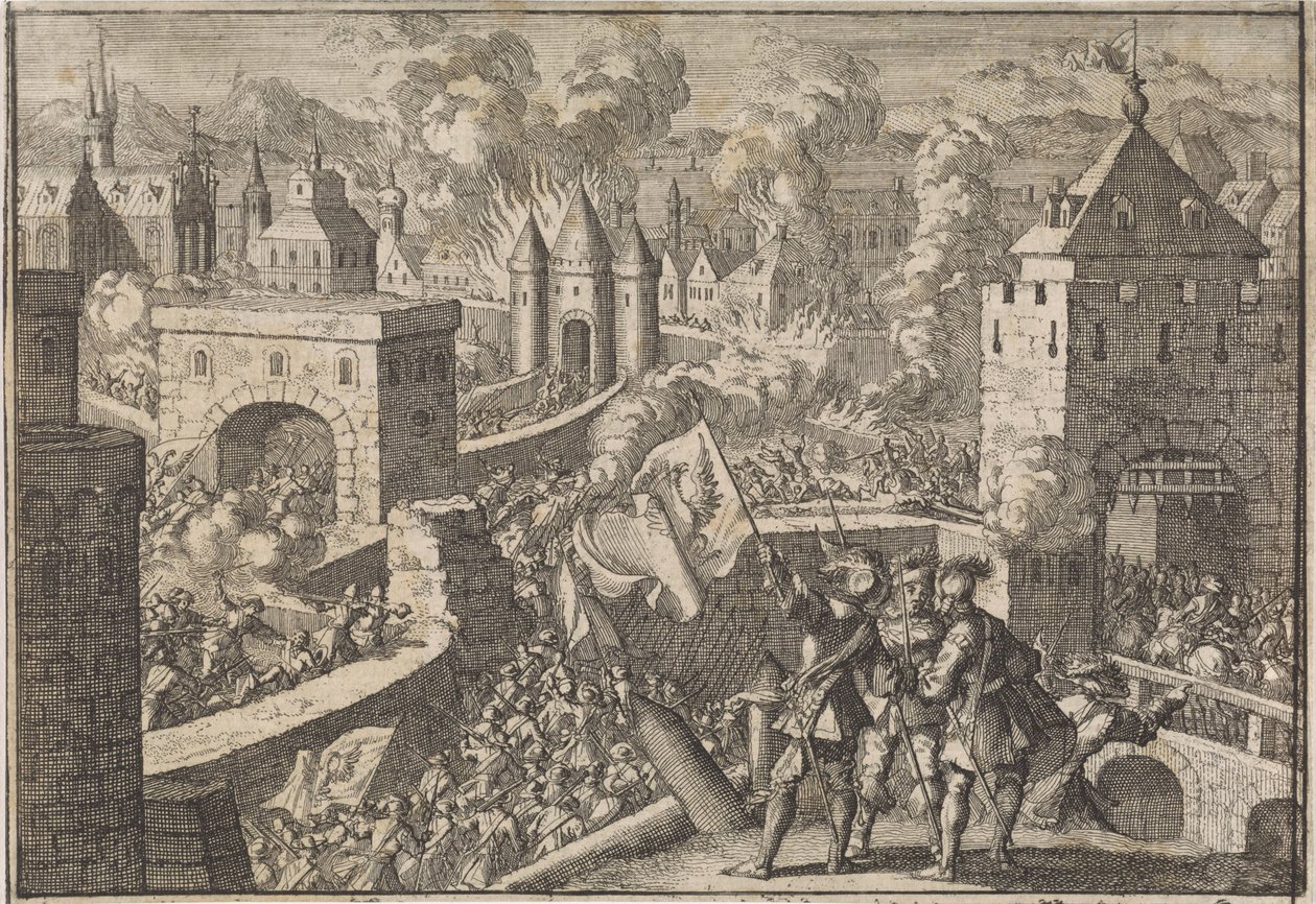 Conquista de Magdeburgo, 1631 de Jan Luyken (attributed to)