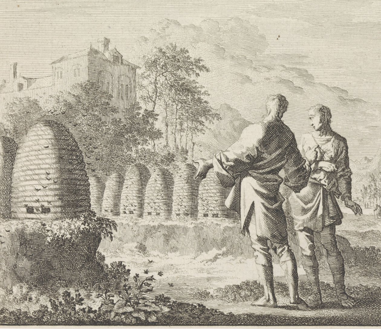 Emblema: abejas de Jan Luyken