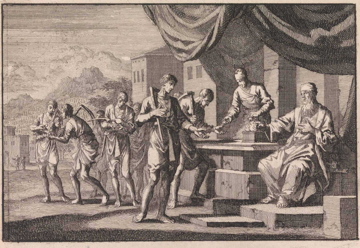 Parábola de los obreros de la viña de Jan Luyken