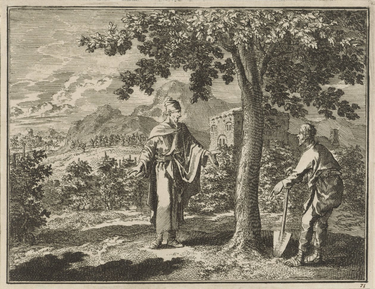 Parábola de la higuera estéril de Jan Luyken