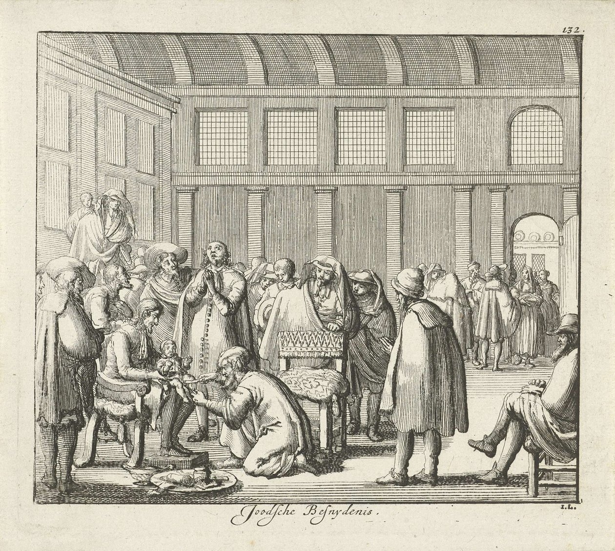 Circuncisión judía de Jan Luyken