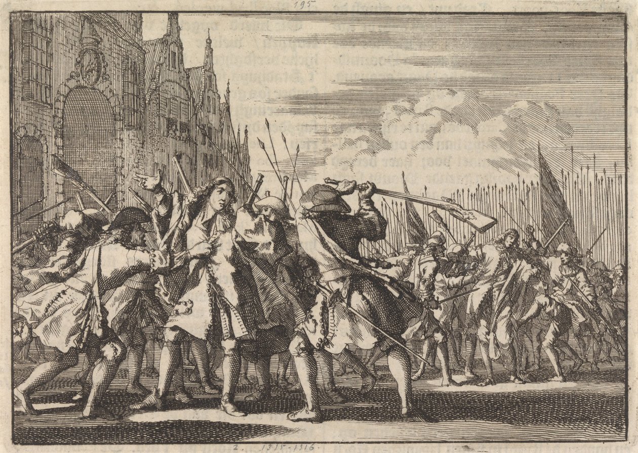 Asesinato de los hermanos De Witt, 1672 de Jan Luyken