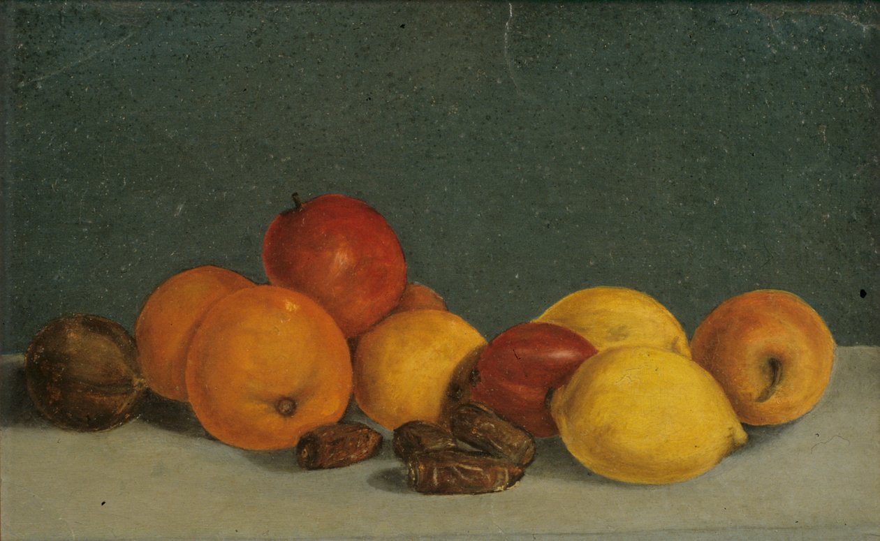 Naturaleza muerta, fruta de Jan Matejko