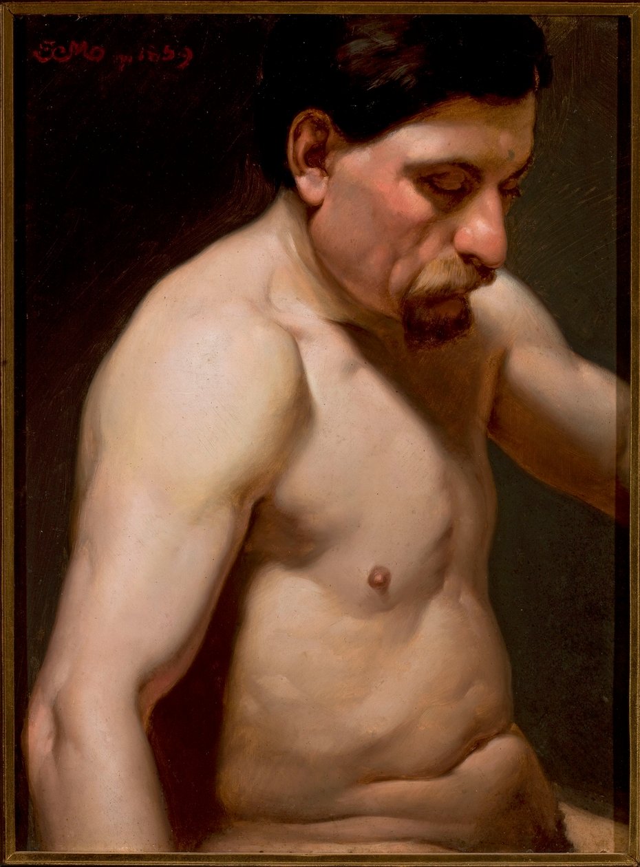 Semidesnudo masculino de Jan Matejko