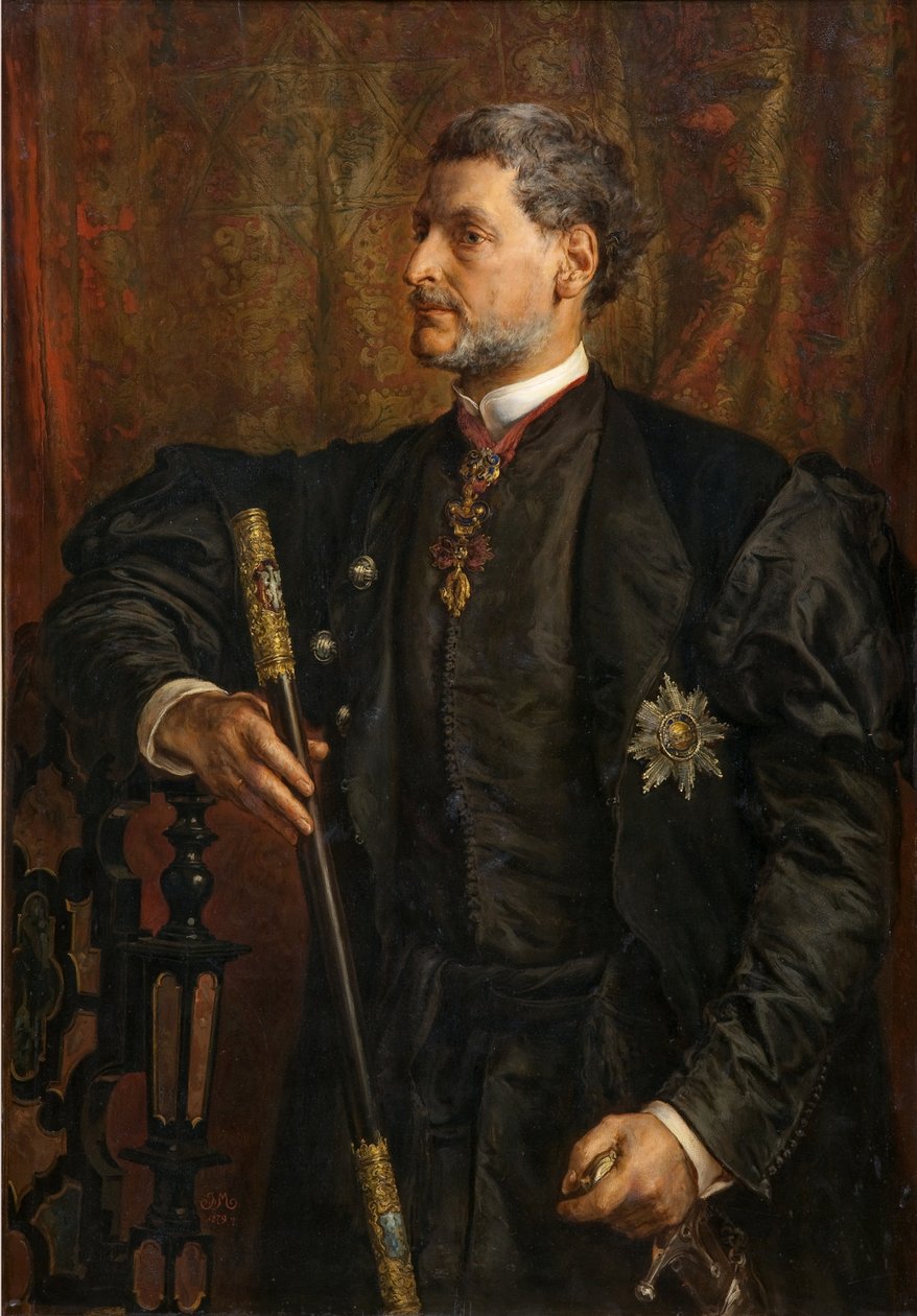 Retrato de Alfred Potocki de Jan Matejko