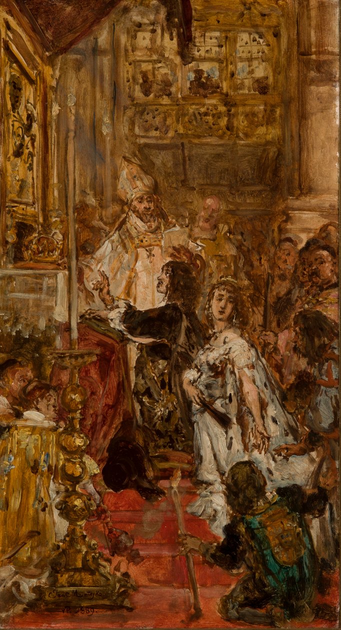 Los matrimonios de Juan Casimiro de Jan Matejko