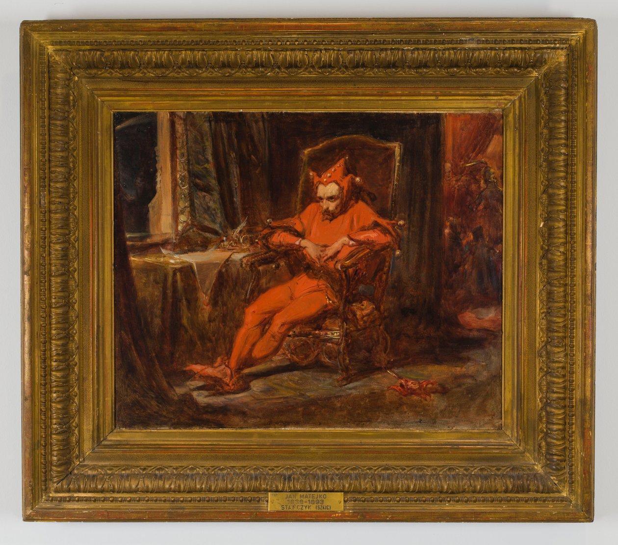 Boceto para «Stańczyk» de Jan Matejko