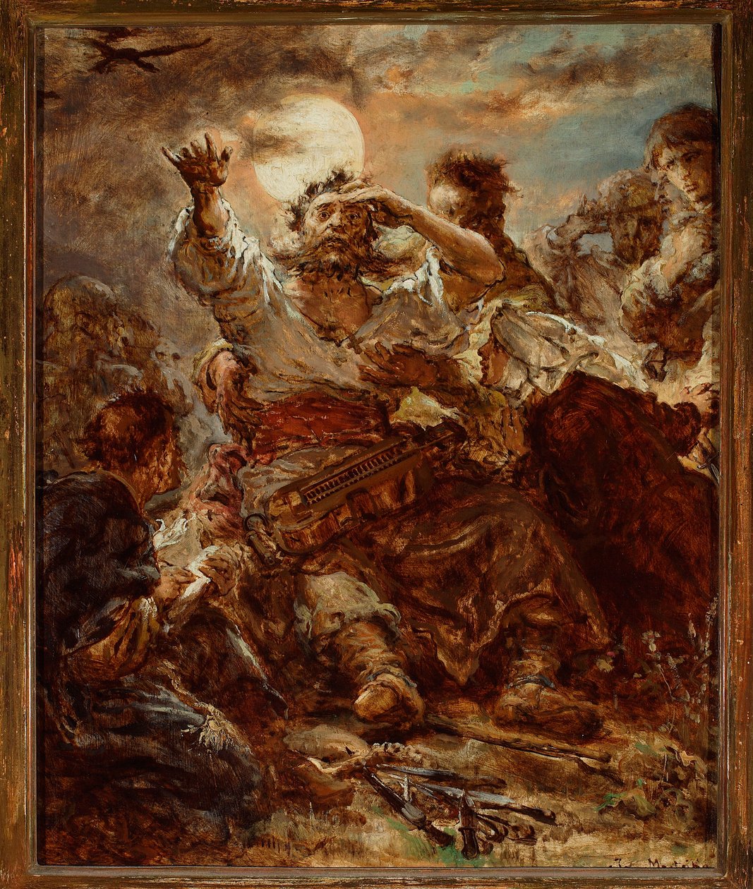 Boceto para el cuadro «Wernyhora» de Jan Matejko
