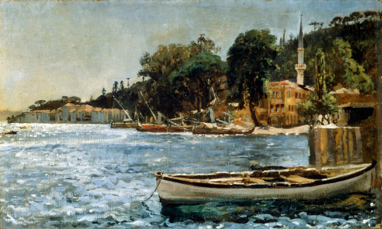 Vista de Bebek cerca de Constantinopla de Jan Alojzy Matejko