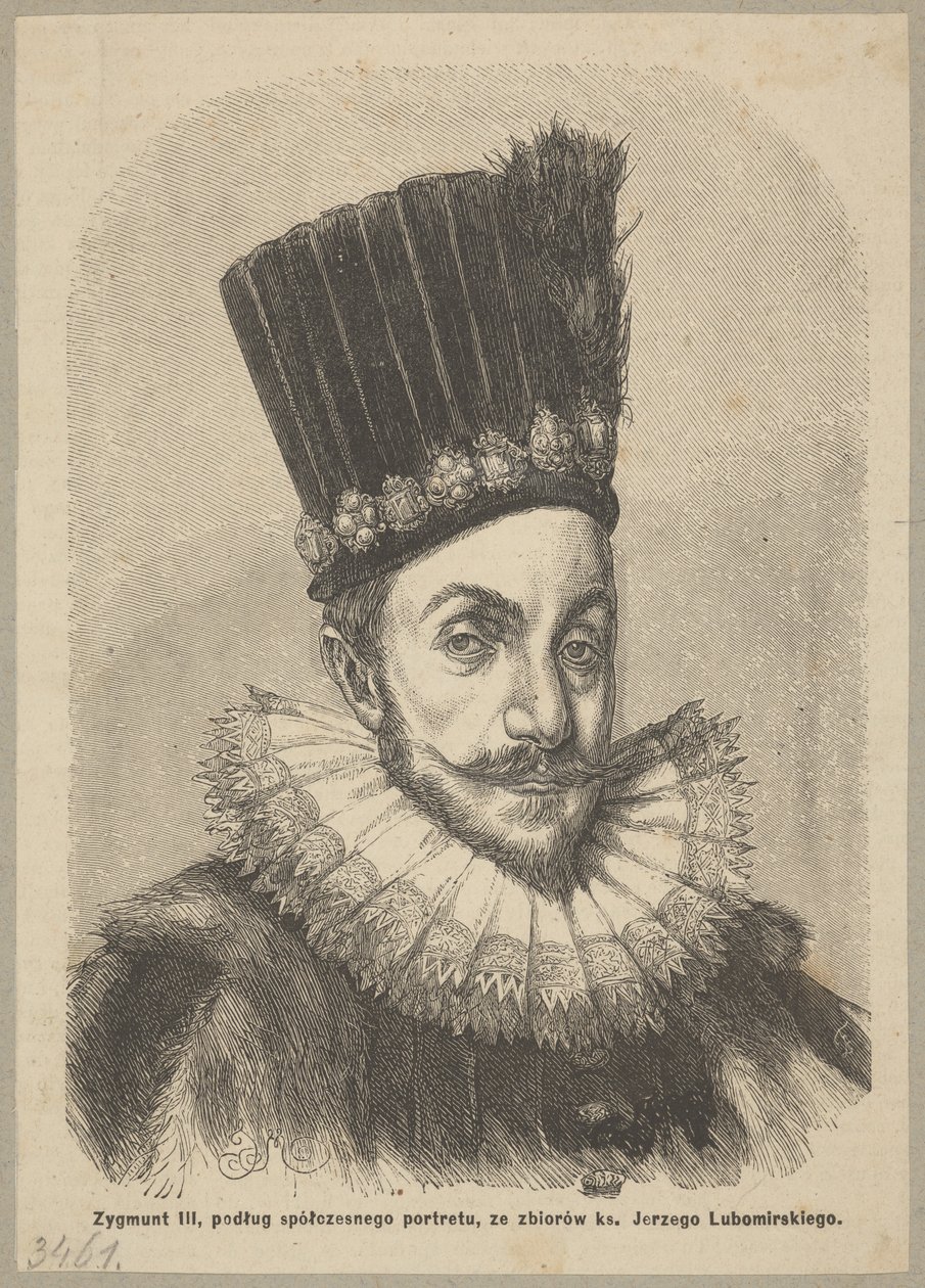 Segismundo III Vasa (1566-1632), rey de Polonia y gran duque de Lituania entre 1587 y 1632 de Jan Matejko