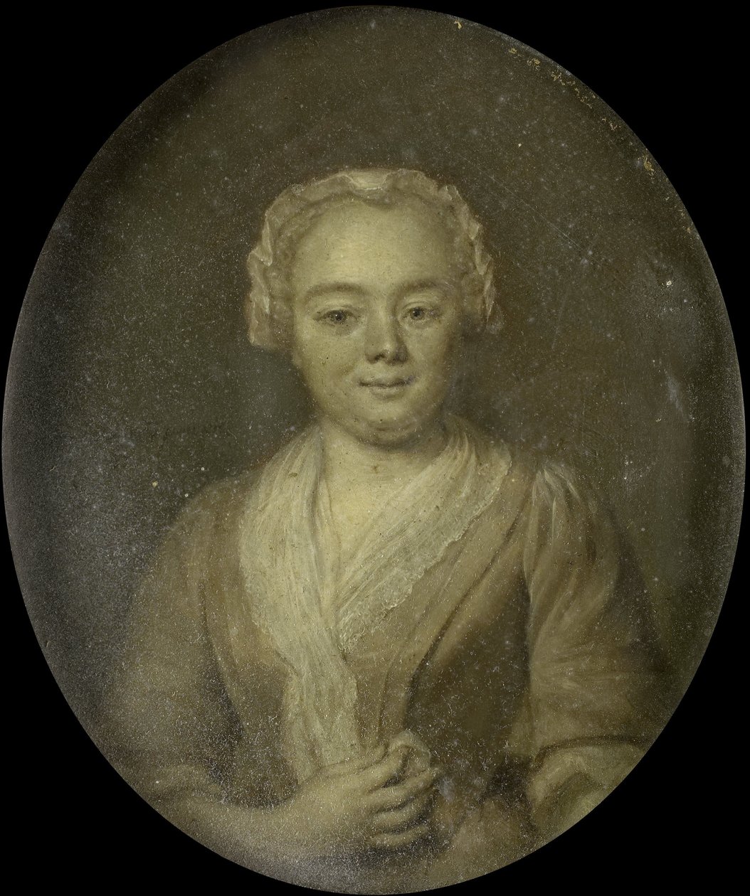 Retrato de Margarita de Lovaina, esposa de Bernardus de Bosch de Jan Maurits Quinkhard