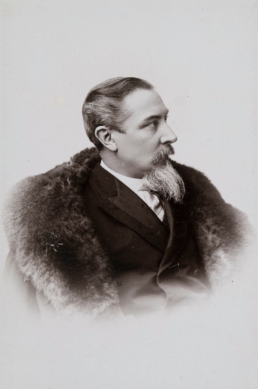 Retrato del pintor Henryk Siemiradzki 1843-1902, 1893 de Jan Mieczkowski