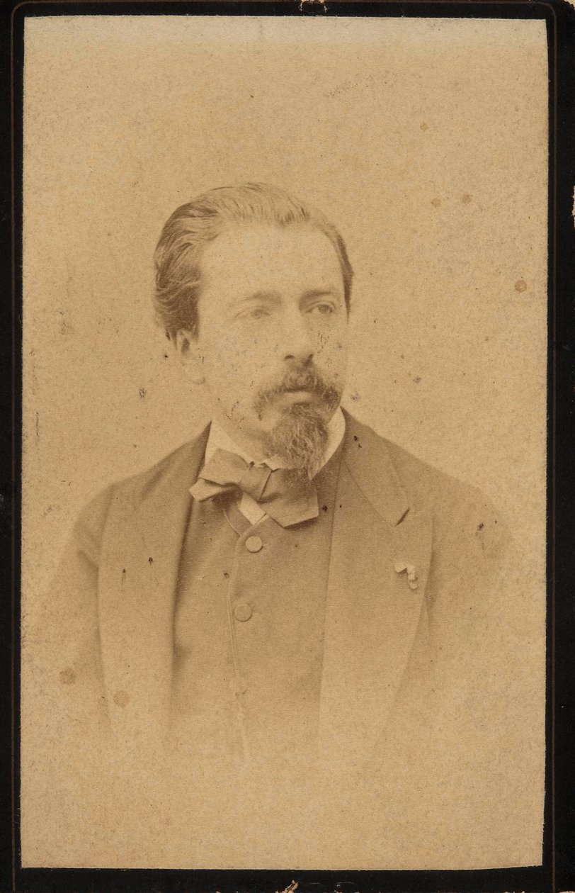 Retrato del violinista y compositor Henryk Wieniawski 1835-1880 de Jan Mieczkowski