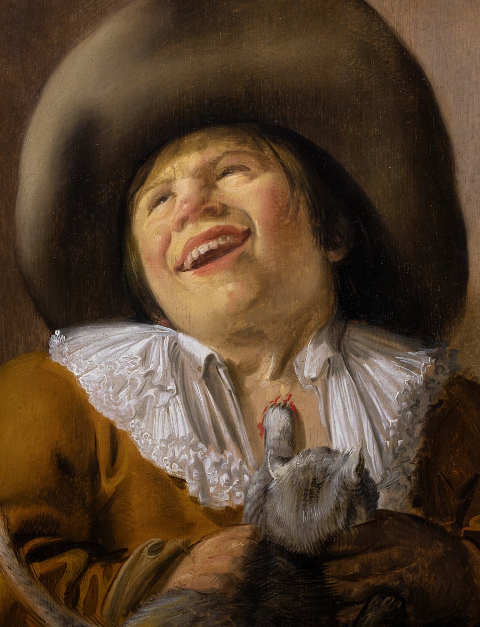 Niño arañado por un gato (detalle) de Jan Miense Molenaer