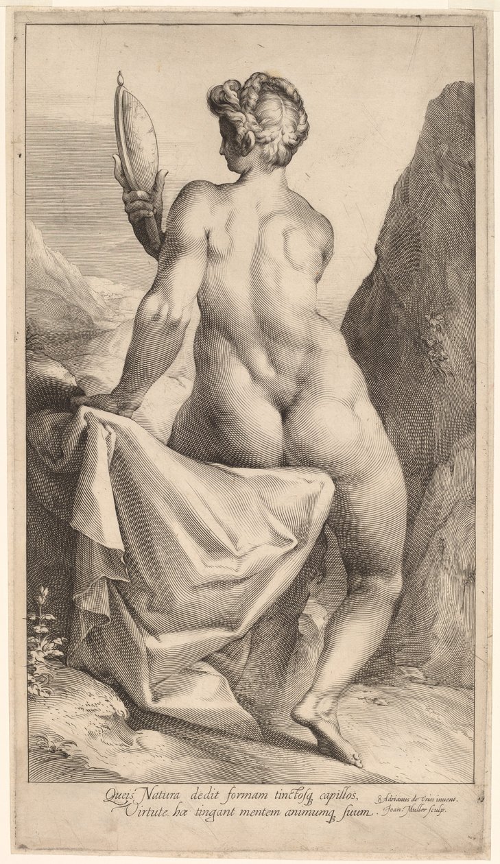 Prudencia de Jan Muller, after Adriaen de Vries