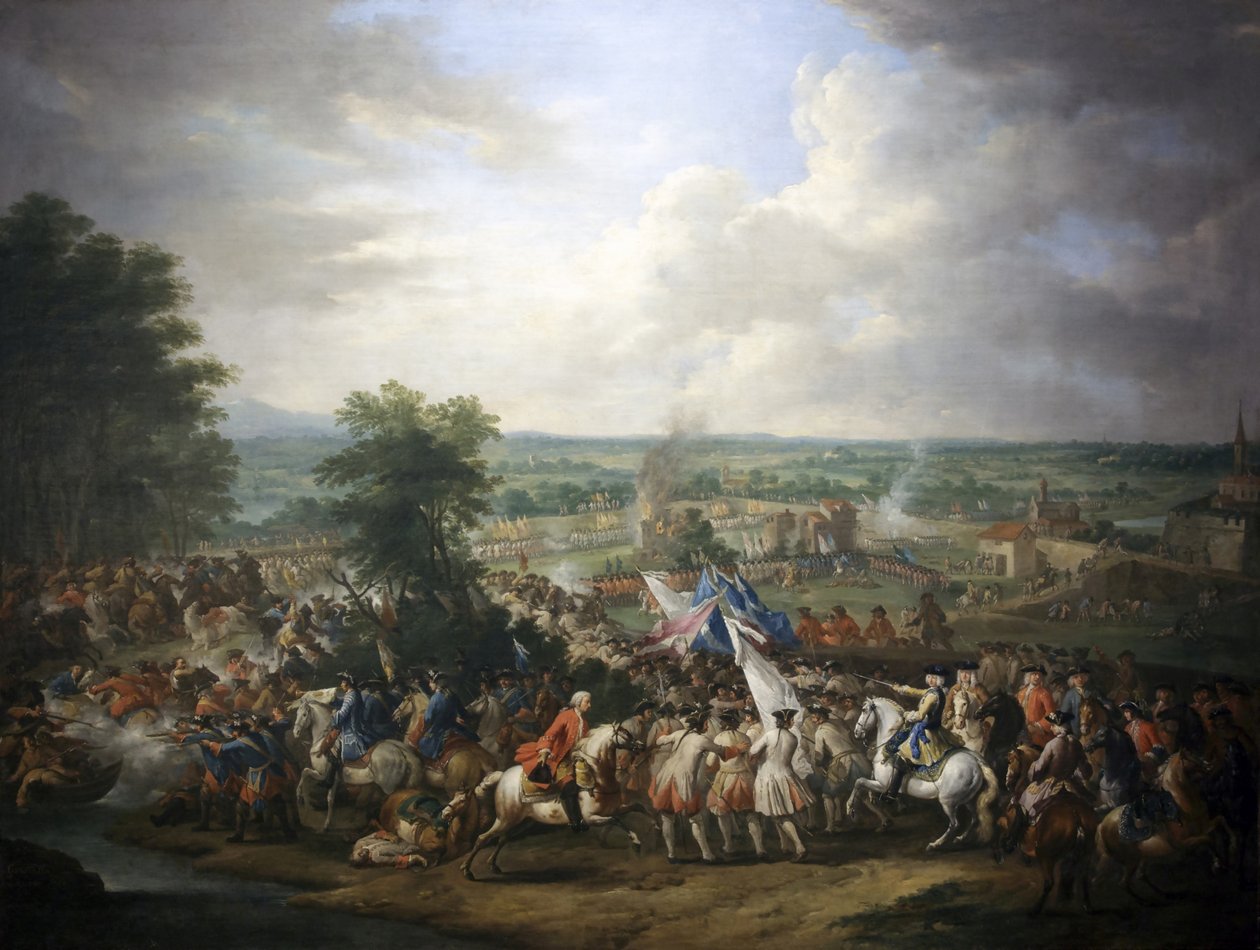 La batalla de Guastalla (2) de Jan Peeter Verdussen