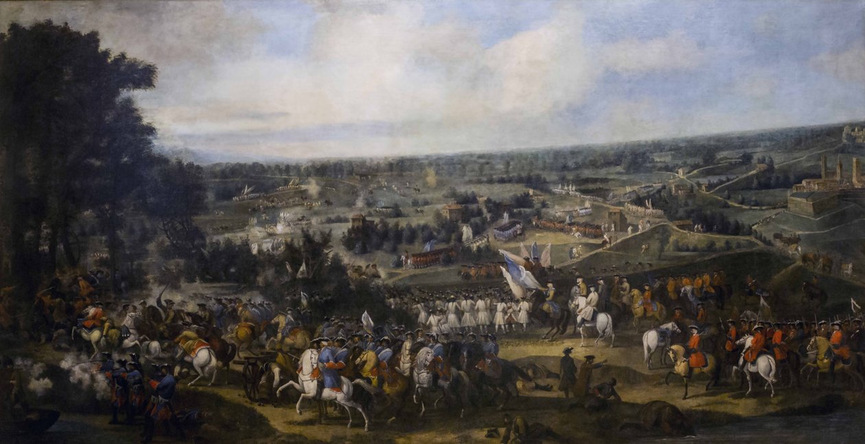 La batalla de Guastalla de Jan Peeter Verdussen