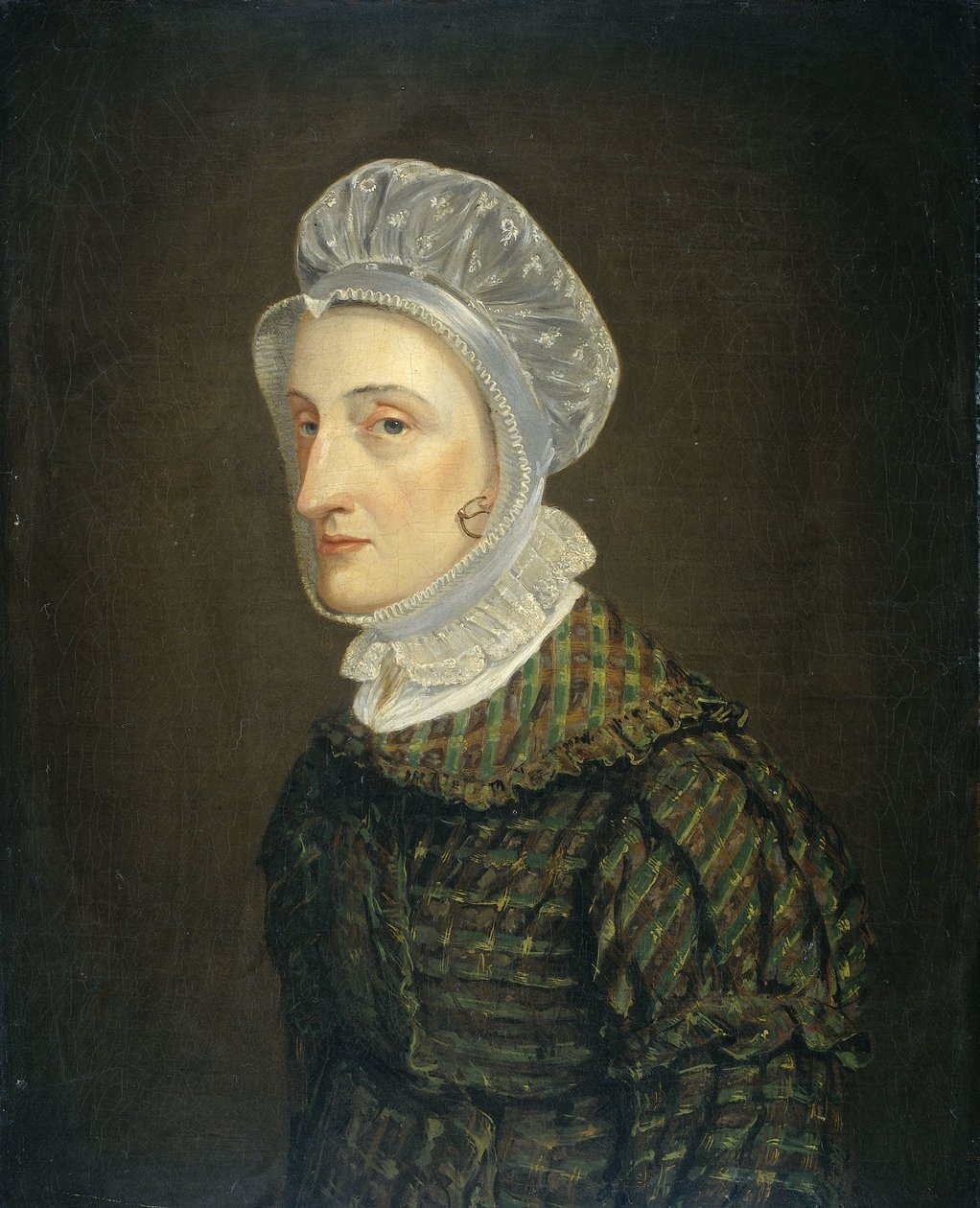 Retrato de Maria Petronella Mann, esposa de Heinrich Gottfried Theodor Crone de Jan Philip Simon