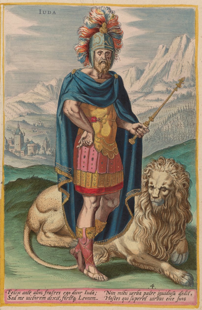 Juda de Jan Sadeler I after Crispen van den Broecke