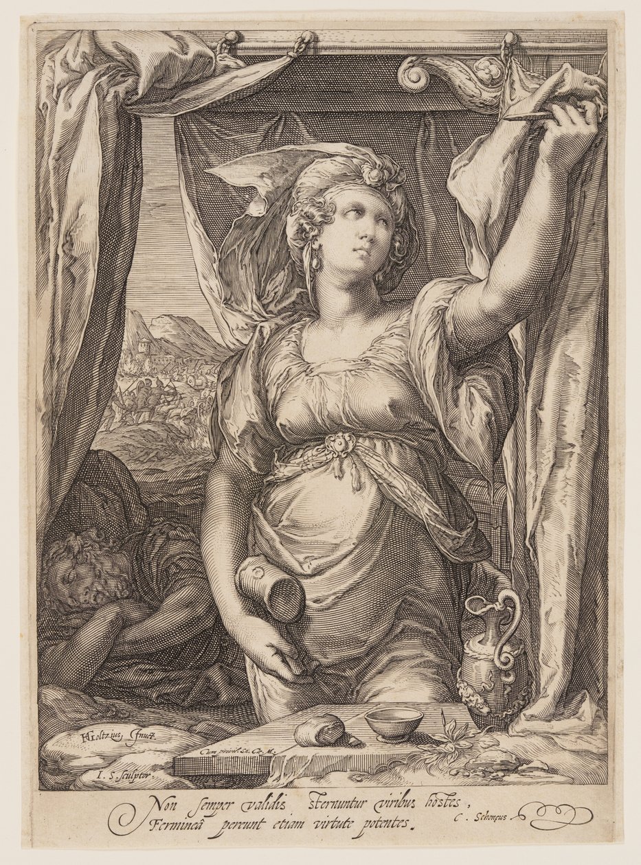 Jael y Sísara de Jan Saenredam