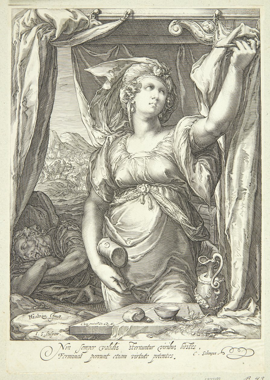 Jael y Sísara de Jan Saenredam