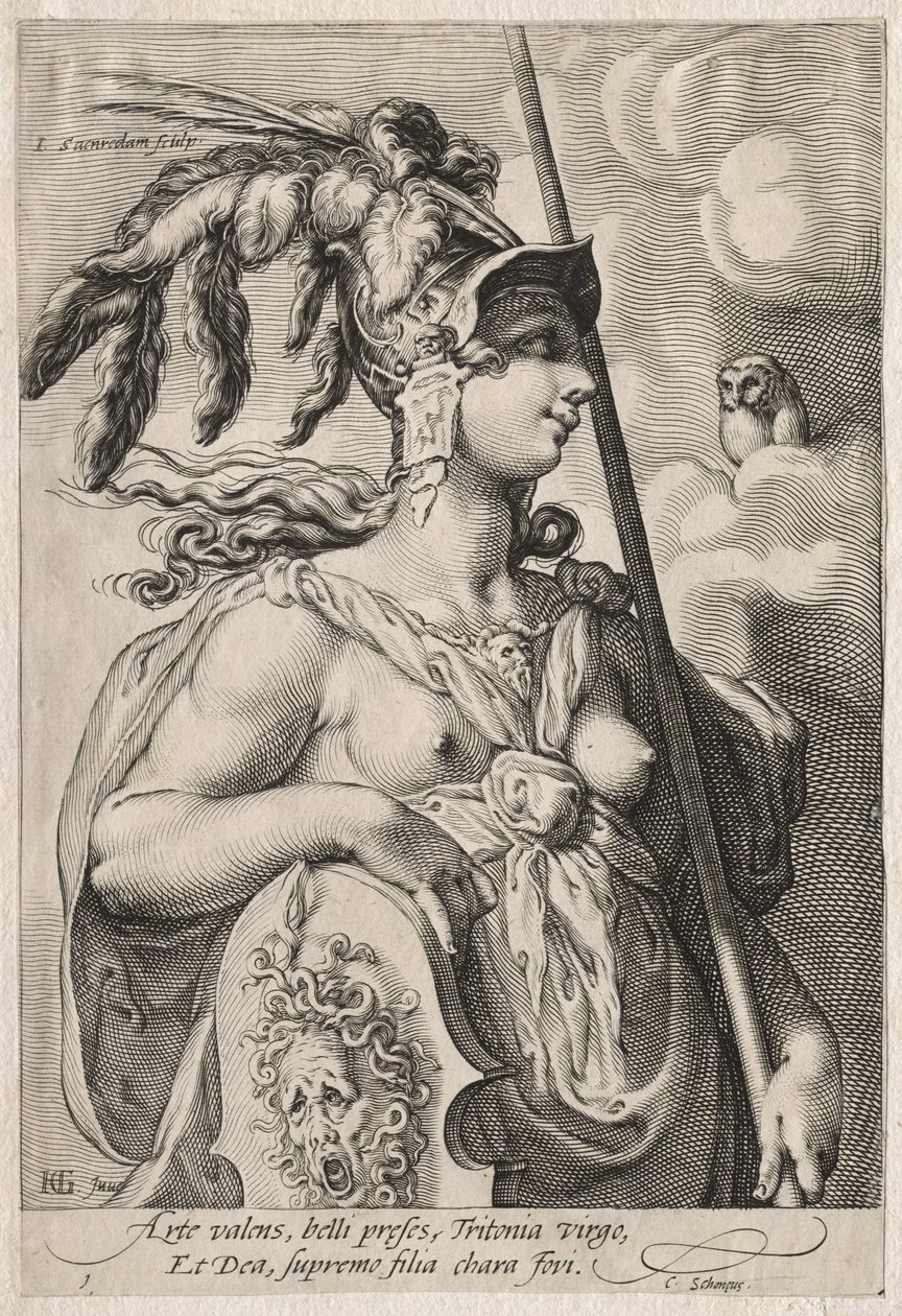 Tres diosas de Jan Saenredam