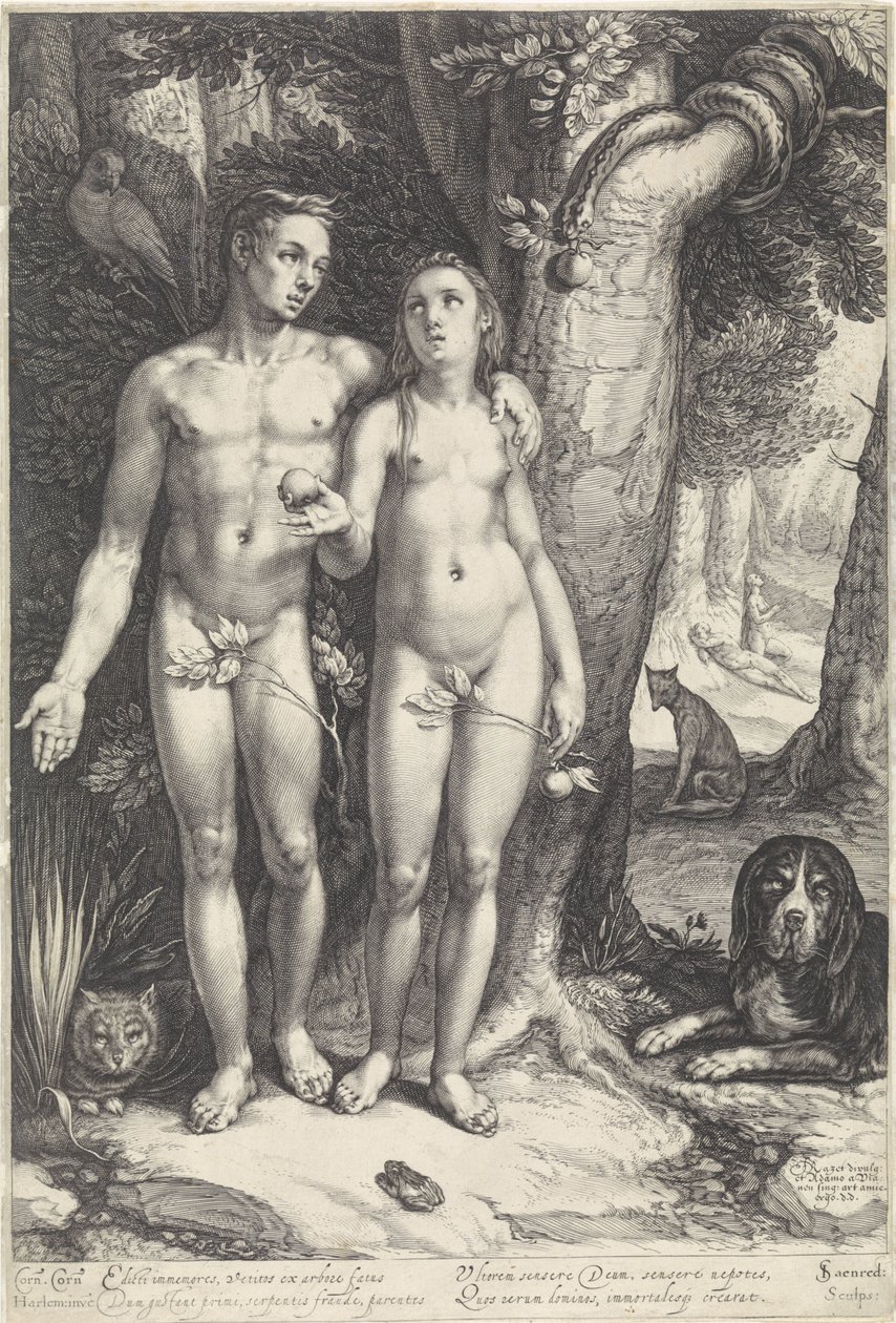 Trampa del pecado de Jan Saenredam
