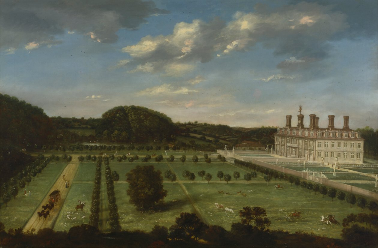Vista de Bayhall, Pembury, Kent de Jan Siberechts