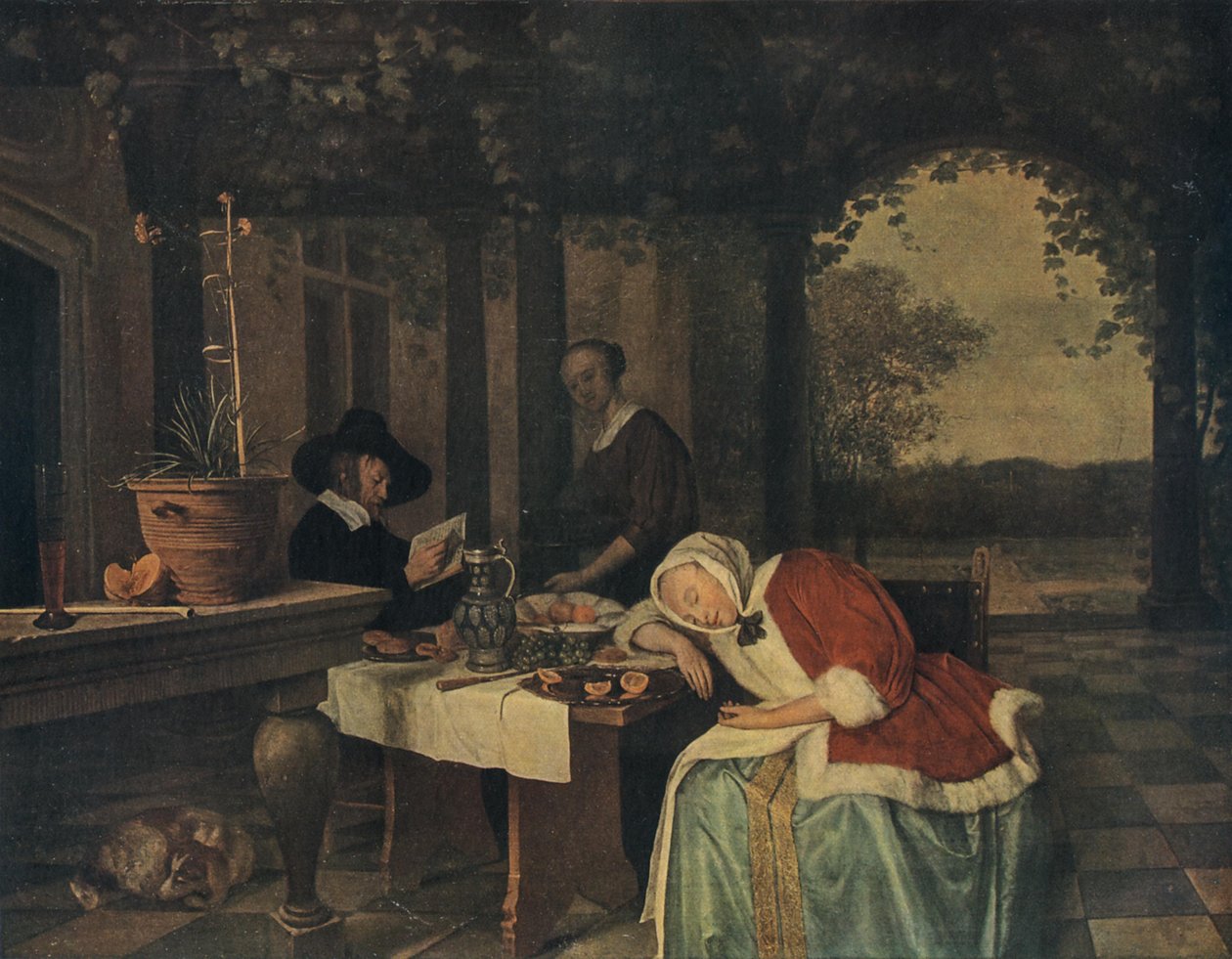 Después de la comida de Jan Steen