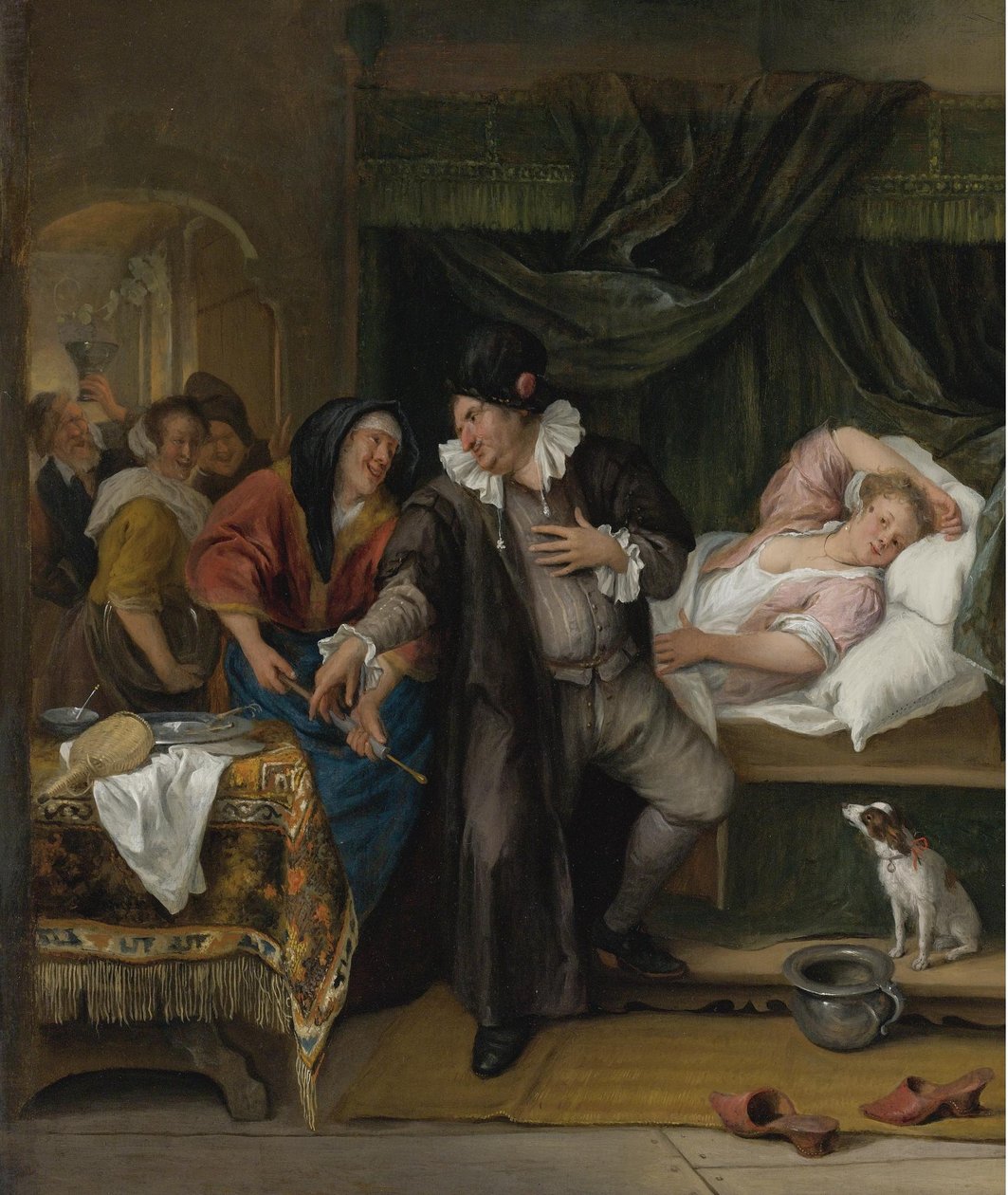 La visita del médico de Jan Steen