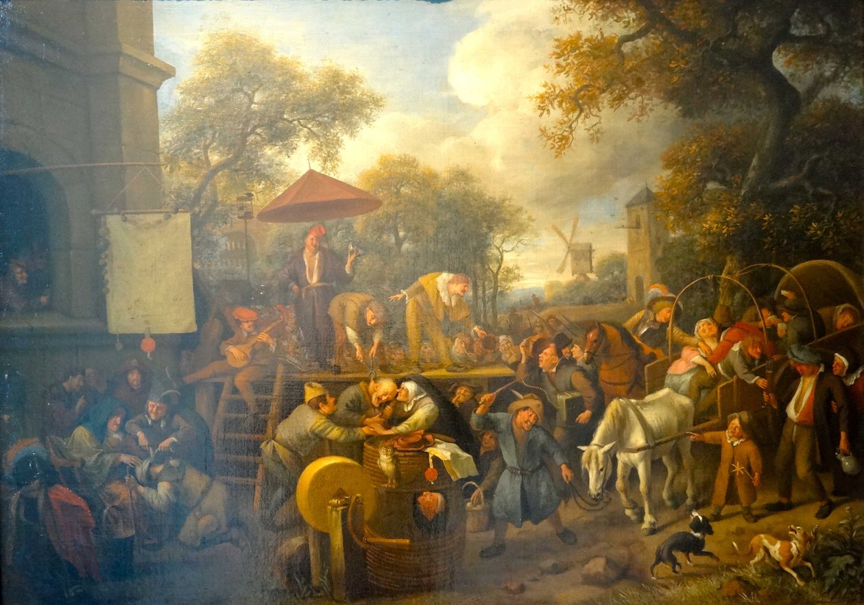 El curandero de Jan Steen