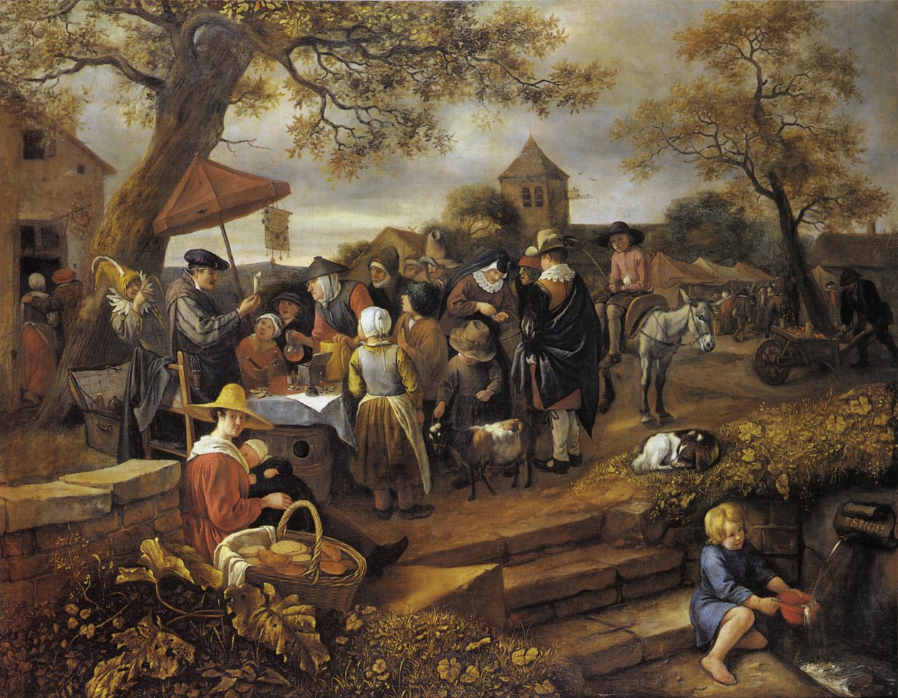 El curandero de Jan Steen