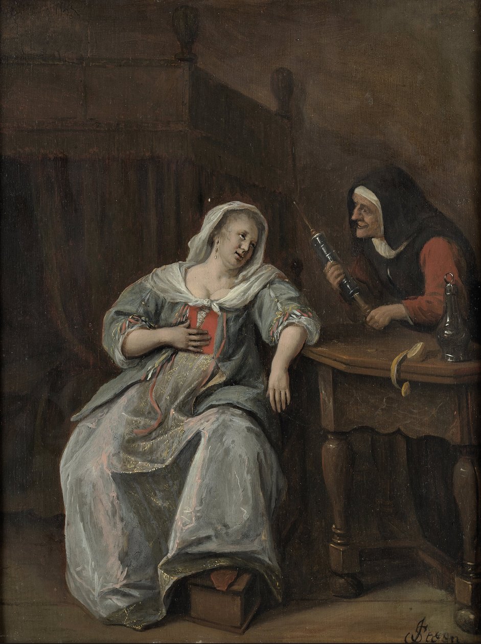 La mujer enferma de Jan Steen