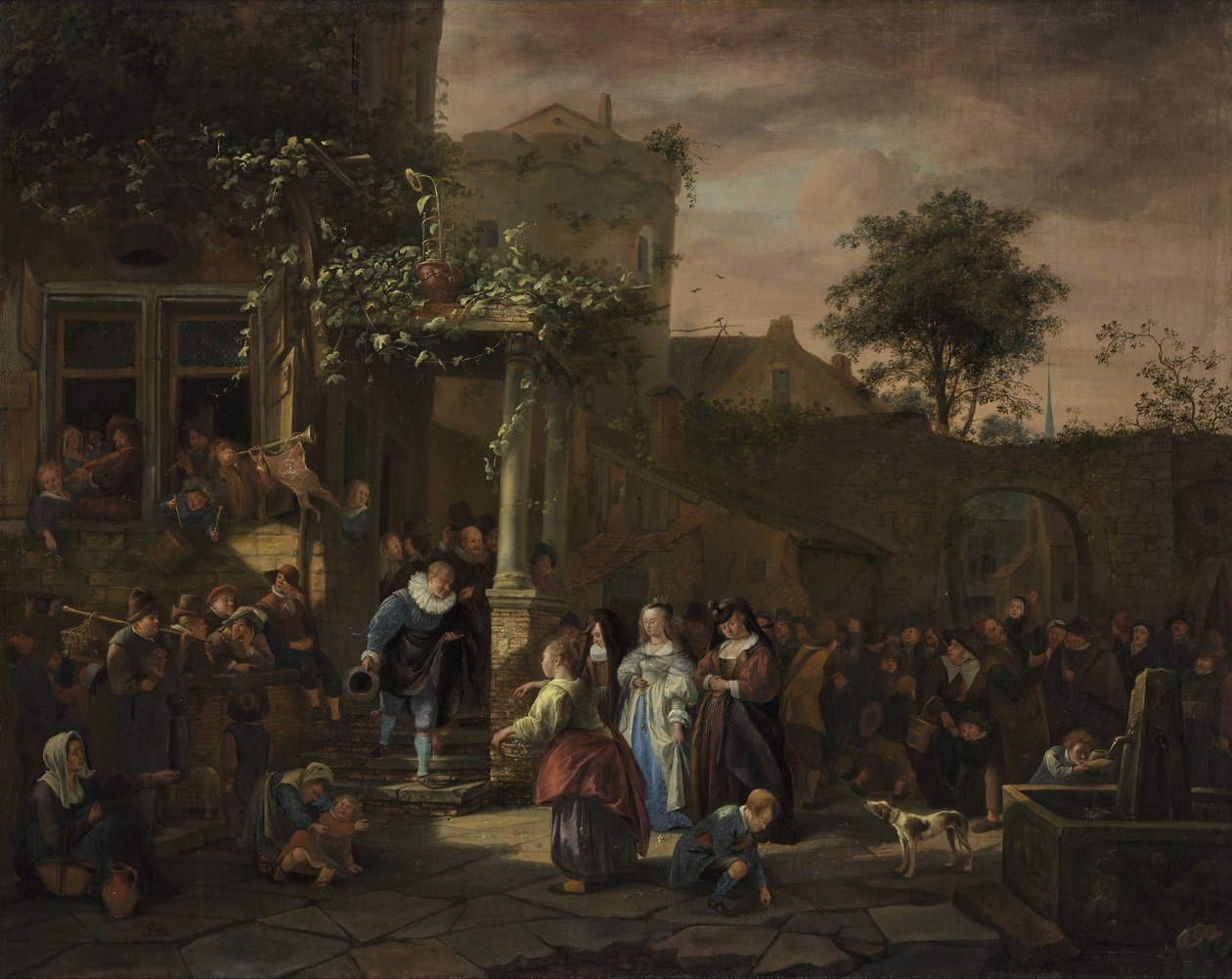 La boda del pueblo de Jan Steen