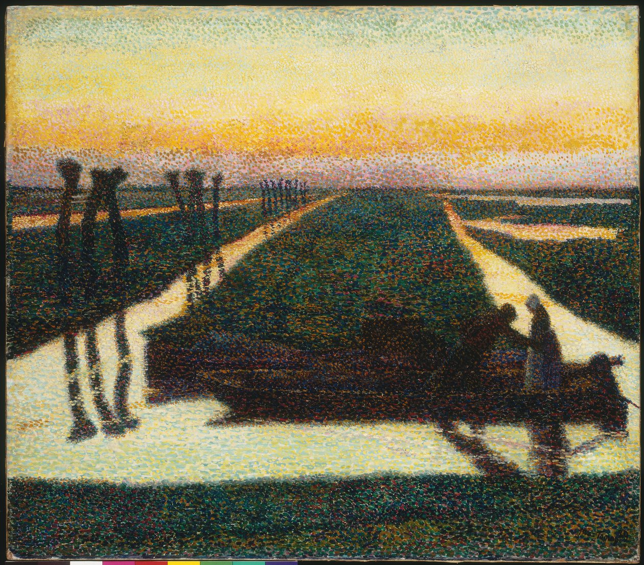 Broek In Waterland (óleo sobre lienzo) de Jan Toorop