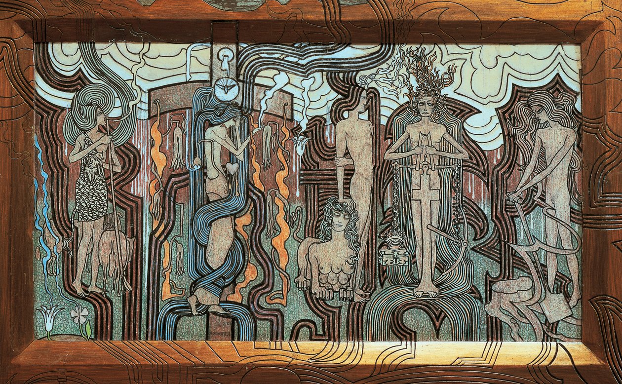 The song of the times (La canción de nuestro tiempo) de Jan Toorop