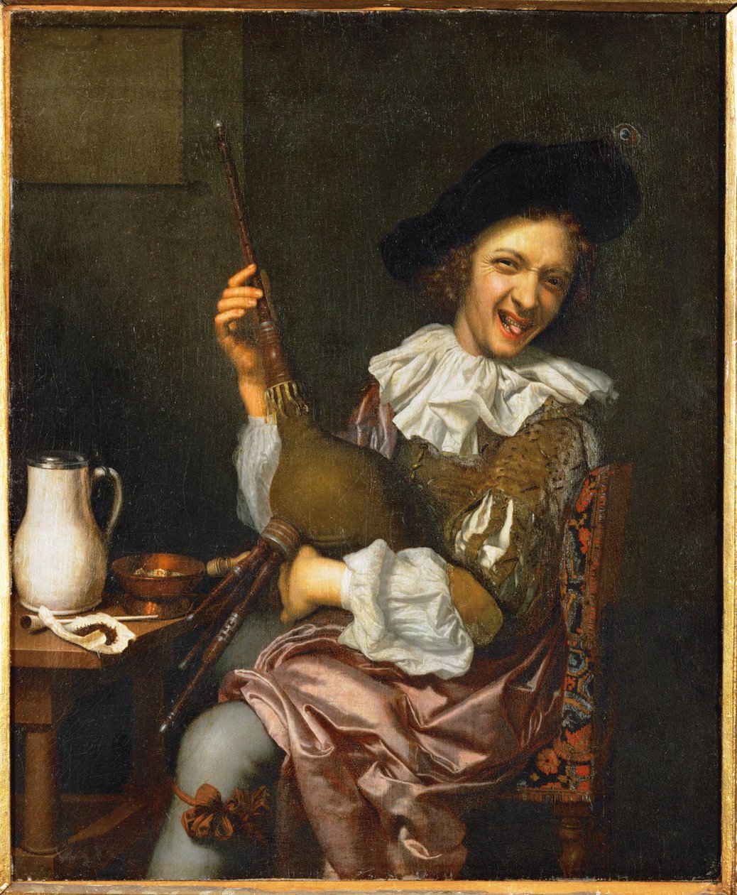 El gaitero (pintura) de Jan Tilius