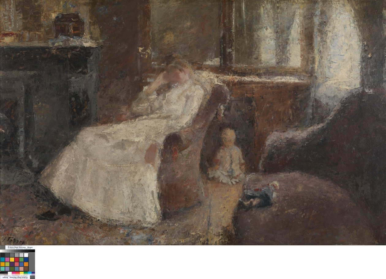 Holandés: Annie Hall en Lissadell, Kenley Woman_in_White de Jan Toorop