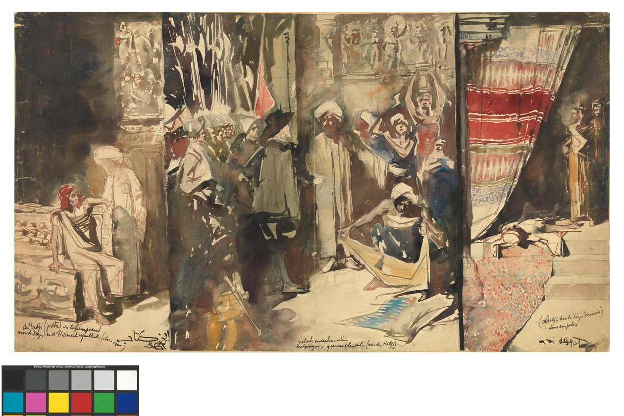 Gran tríptico indio de Jan Toorop