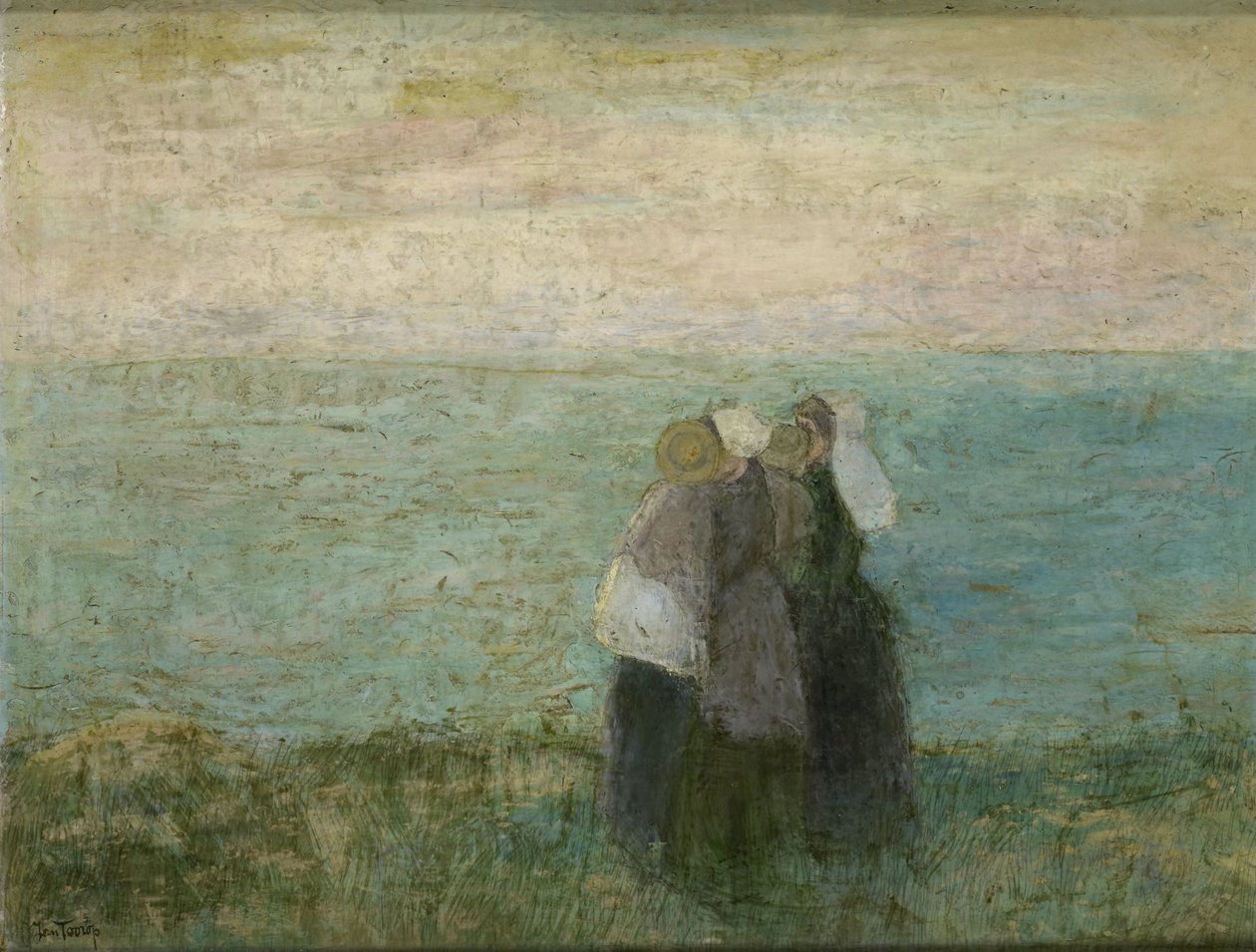 Mujeres junto al mar de Jan Toorop