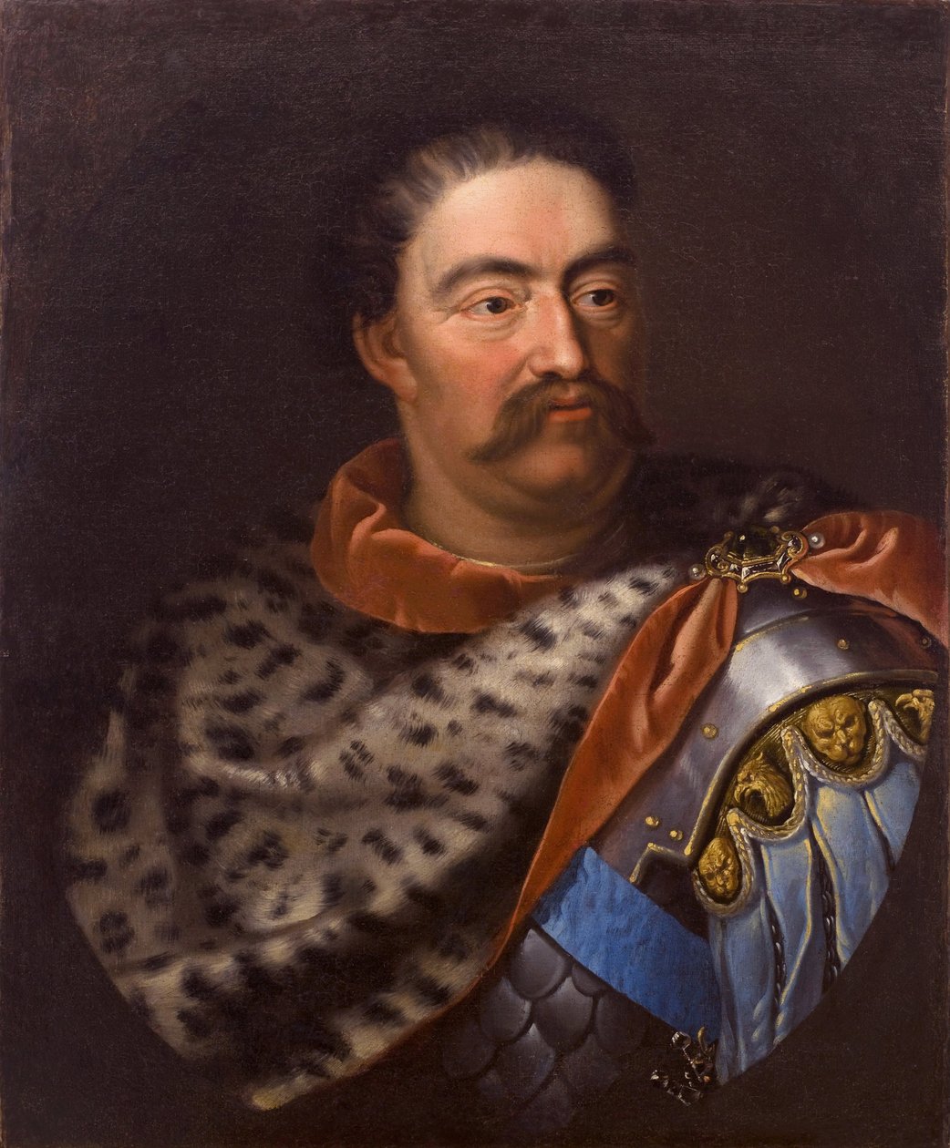 Retrato de Juan III Sobieski, Rey de Polonia y Gran Duque de Lituania de Jan Tricius
