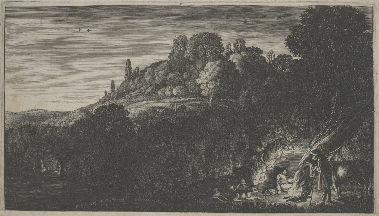 La huida a Egipto de Jan Van de II Velde