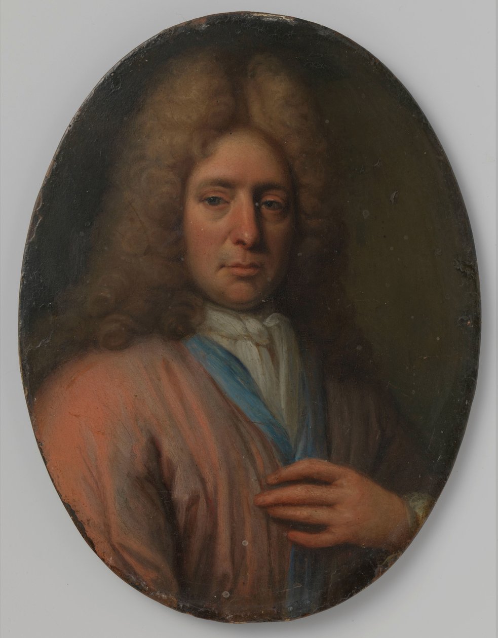 Retrato de un hombre, quizás un autorretrato de Jan Verkolje (I)