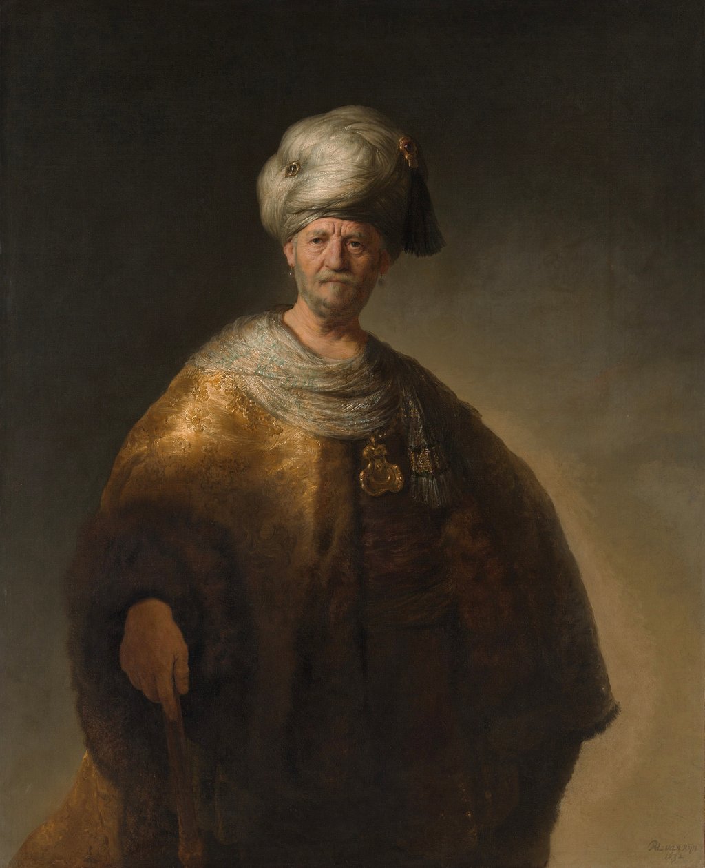 El Noble Oriental también conocido como El Noble Eslavo de Johannes Vermeer