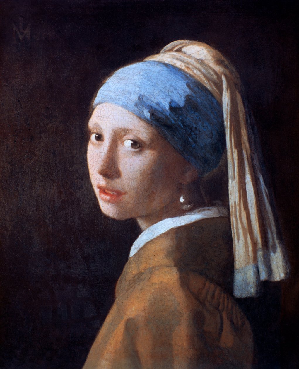 La joven de la perla, c1665 de Jan Vermeer van Delft