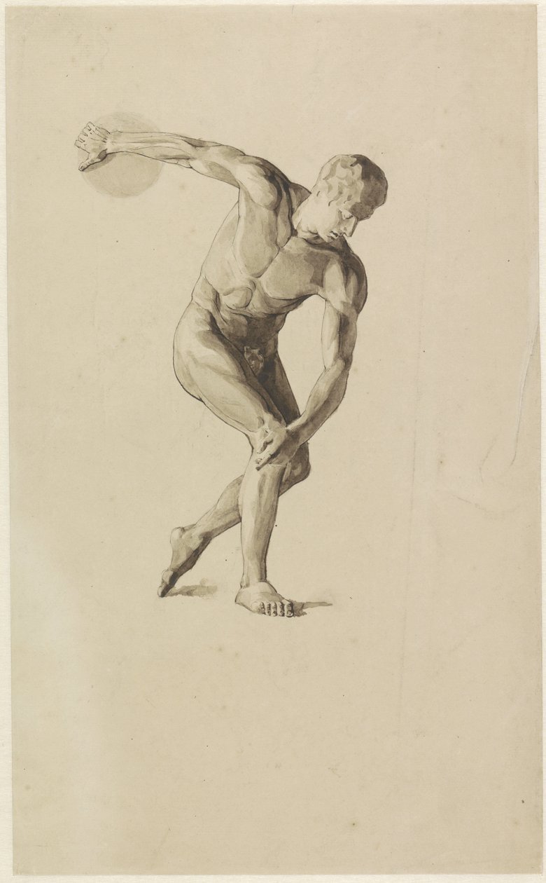 Modelo de escayola de lanzador de disco de Jan Veth