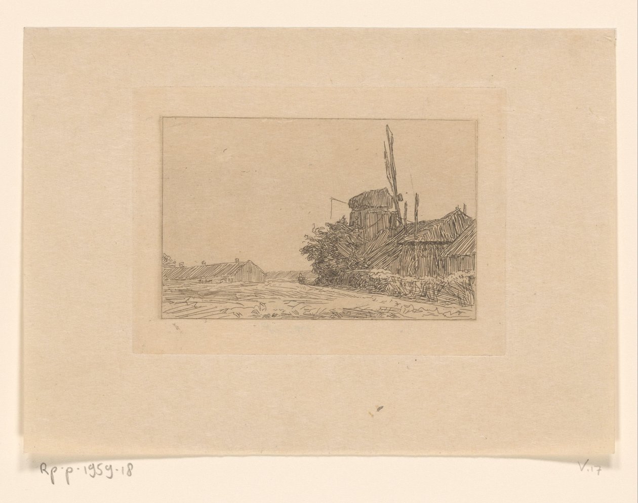 Molino en Laren de Jan Veth