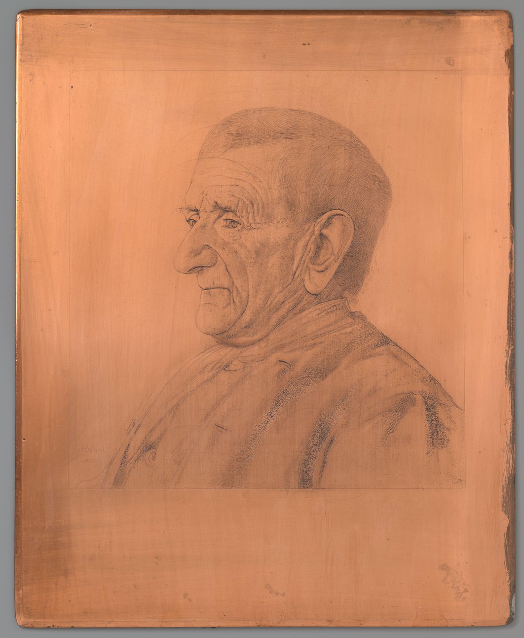 Retrato de Jan Schaap de Jan Veth