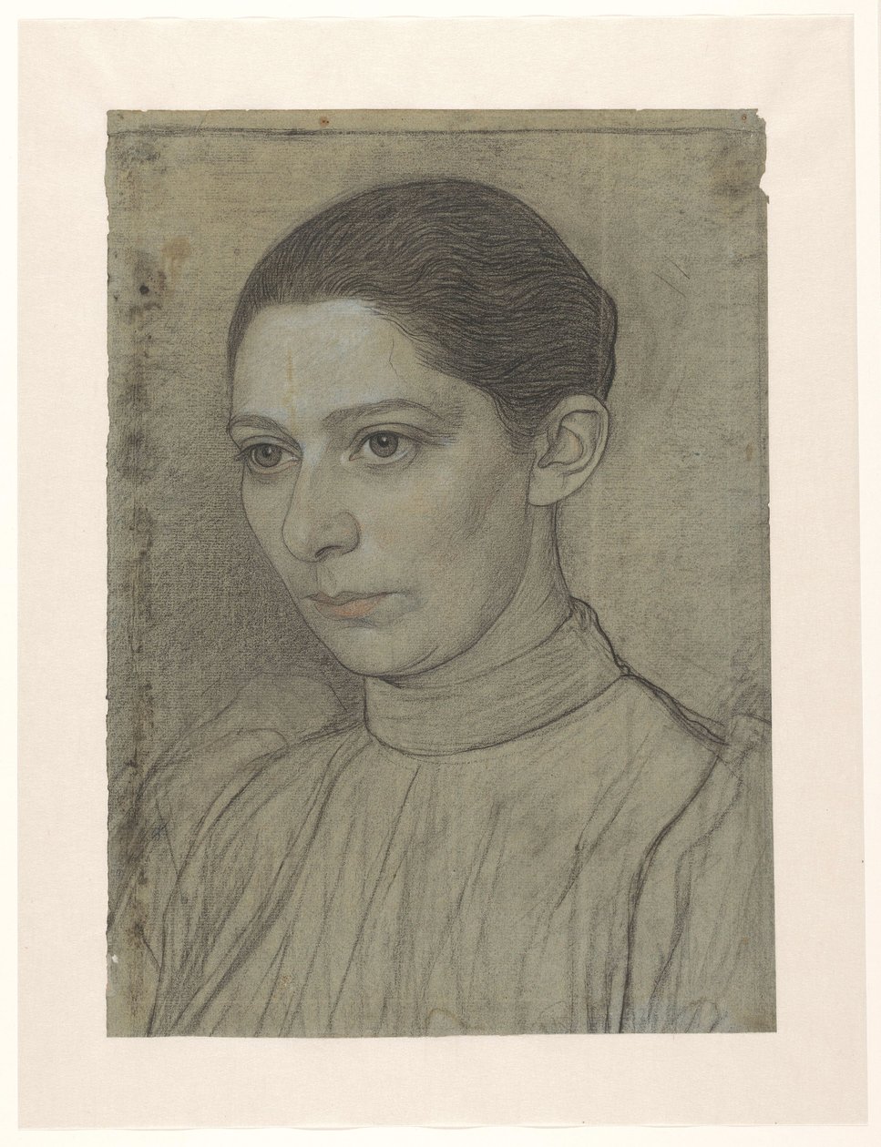 Retrato de la señorita Sara de Swart de Jan Veth
